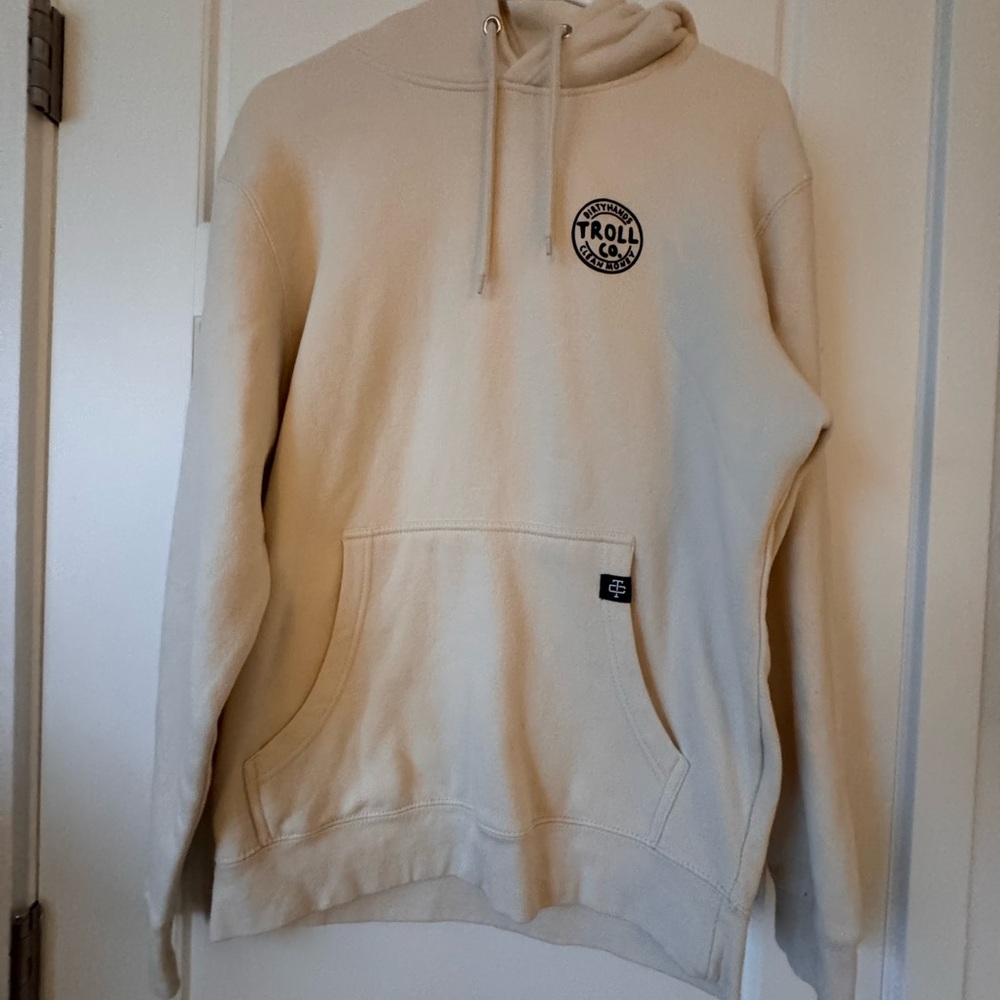Trolls Cream Hoodie for Women